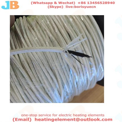 Yüksek Sıcaklık Örgülü Isıtma Teli